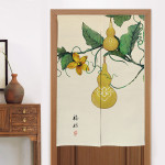 Home Kitchen Bedroom Partition Chinese Style Cloth Curtain