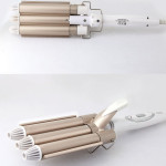 Three-tube Water Corrugated Egg Roll Head Large Curling Iron