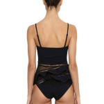 Cute One-piece Lace Covers The Belly And Looks Thin Swimsuit