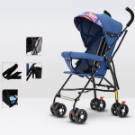 Sit And Lie Down Baby Portable Folding Simple Trolley