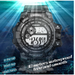 Waterproof Sports Electronic Luminous Men's And Women's Watch