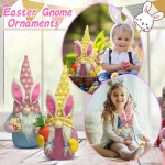 Easter Gnome Doll Ornament Home Window Decoration