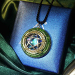 Crystal Pendant Pentagram Necklace For Men And Women