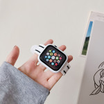 Iwatch Strap Silicone Strap Set Applewatch7SE8 Watch Protection Case