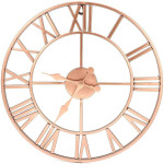 Decorative Clock Round Roman Silent Clock