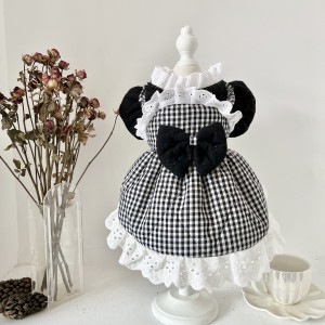 Cat's Winter Quilted Thousand Bird Ge Malzisbomi Dress