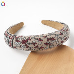 Thickened Sponge Floral Headband Wild Daisy Fabric Headband