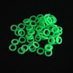 Outdoor Ground Nail Luminous Circle Silicone Luminous Ring