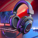 Gaming Headset Wired Headset With Mic