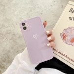 Couples Love Suitable For Iphone14 Phone Case SE, 13 Solid Color 12, XsMax Soft Case