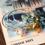 Bronze Cloisonne fragrance palace bell Bracelet palace Retro Style Bracelet dark fragrance sleeve hollow out national style bracelet