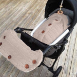 Anti-kick Sleeping Bag Wool Knitted Baby Outdoor