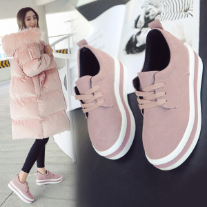 Women'S Platform Platform Shoes All-Match Height Increase Casual Shoes