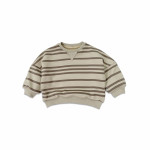 Boys And Girls Crew Neck Casual Drop-shoulder Top