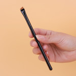 Yellow Wolf Tail Hair Blade Flat Eyeliner Brush