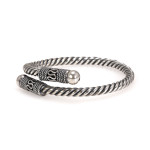 Sterling Silver Handmade Hemp Rope Bracelet Men's And Women's Opening