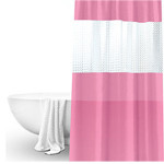 Splicing Translucent Waterproof Mildew Proof Bathroom Bath Shower Partition Curtain