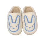 Winter Cute Plush New Three-color Rabbit Slippers