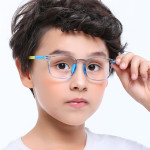 Two-color Ultra-light Blue Light With Myopia Glasses Frame