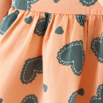 Children's wear on behalf of 2021 autumn, foreign trade girls, cotton long sleeved dress, infant cartoon princess skirt