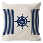 Sofa Living Room Ocean Pattern Pillow