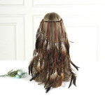 Women's Boho Fashion Feather Headband Ornament