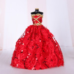 Handmade Doll Dresses Outfit Fashion Evening Party Clothes For Xmas Girl Gift