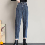 Women's Summer Straight Slim High Waist Jeans