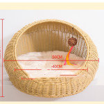 Hand-woven Cat And Pet Nest