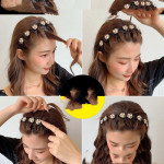 Lazy Headband Braided Hairpin Pressed Hair Headdress Pastoral