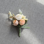 Wedding New Bridesmaid Wrist Flower Simulation Flower Groom Best Man Corsage