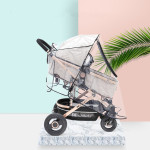 Baby Stroller Transparent Raincoat Windshield For All Seasons