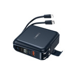 Portable Wireless Quick-charging Power Pack With Cable