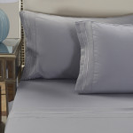 Embroidered Comfortable Breathable Frosted Pillowcase