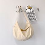 Large Capacity Cross Body Simple And Versatile Nylon Dumpling Bag