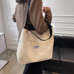 Ins Simple One-shoulder Portable Canvas Bag