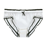 New Women's Mulberry Silk Underwear Silk Lace Briefs