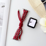 Nylon Watchband Metal Chain Creative Weaving