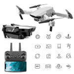 Folding Remote Control Drone 4K Dual Camera Aircraft