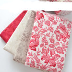 Cotton Cloth Clothes Bag Garden Floral Printing Fabric