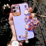 Four Leaf Grass Chain Mobile Phone Case