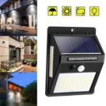 Led Solar Wall Light Human Body Induction Outdoor Garden Light Energy-Saving Waterproof Outdoor Lighting Street Light