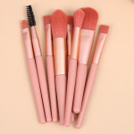 8 Small Makeup Brushes Morandi Portable Beauty Tool Soft Hair Makeup Brush