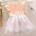 Baby Dress Girl Summer Short Sleeved Princess Skirt