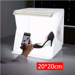 20cm folding studio Professional photo simple LED small light box