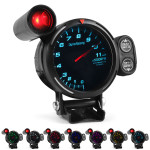 Seven Color Car Tachometer Racing Instrument