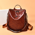 Large-capacity Fashion Soft Leather Western-style Popular High-end Bag