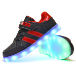 Rechargeable LED Small White Shoes For Children