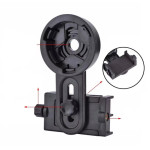 The Phone Clip Holder Connects To The Astronomical Binocular Monoculars Shooting Holder