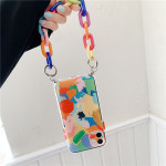 Graffiti Silicone Bracelet Mobile Phone Case